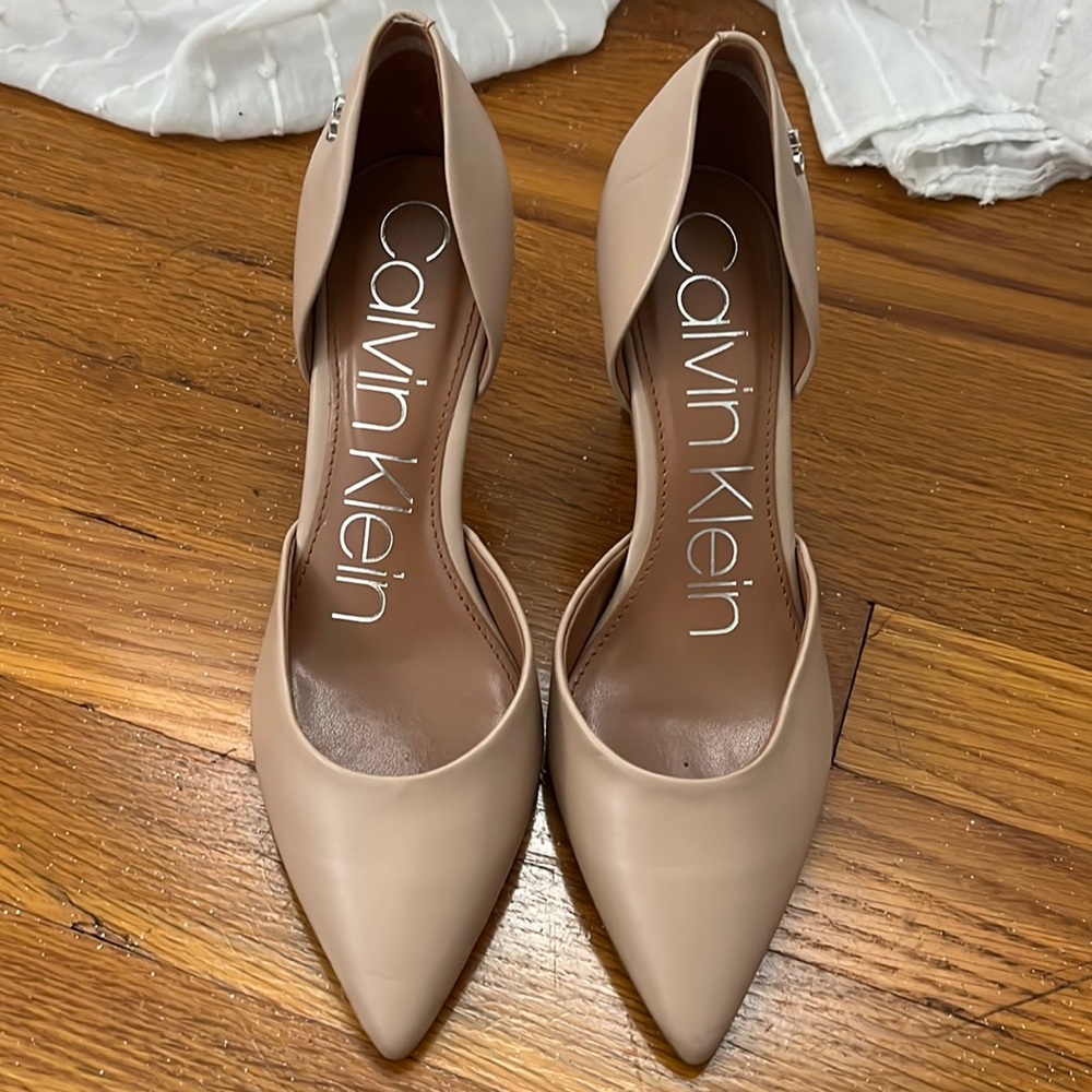 Nude Calvin Klein Heels
